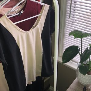 Forever 21 Blouse with Criss Cross Back